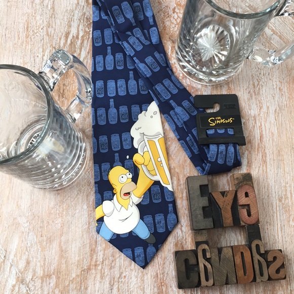 Briefly Stated Other - 🍺BRIEFLY STATED “The Simpson’s” Homer/🍺 Mug Tie
